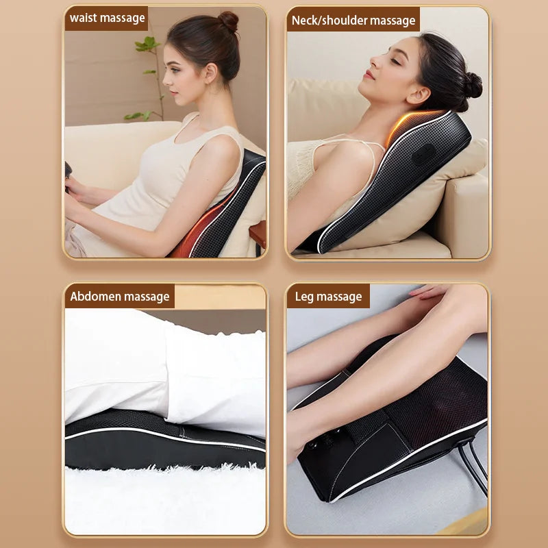 Coussin de massage shiatsu pour la nuque