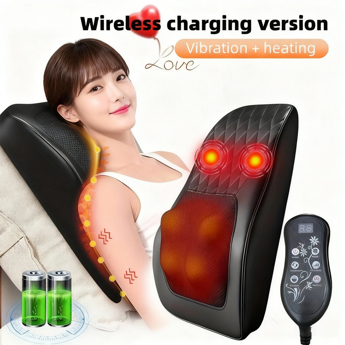 Coussin de massage shiatsu pour la nuque