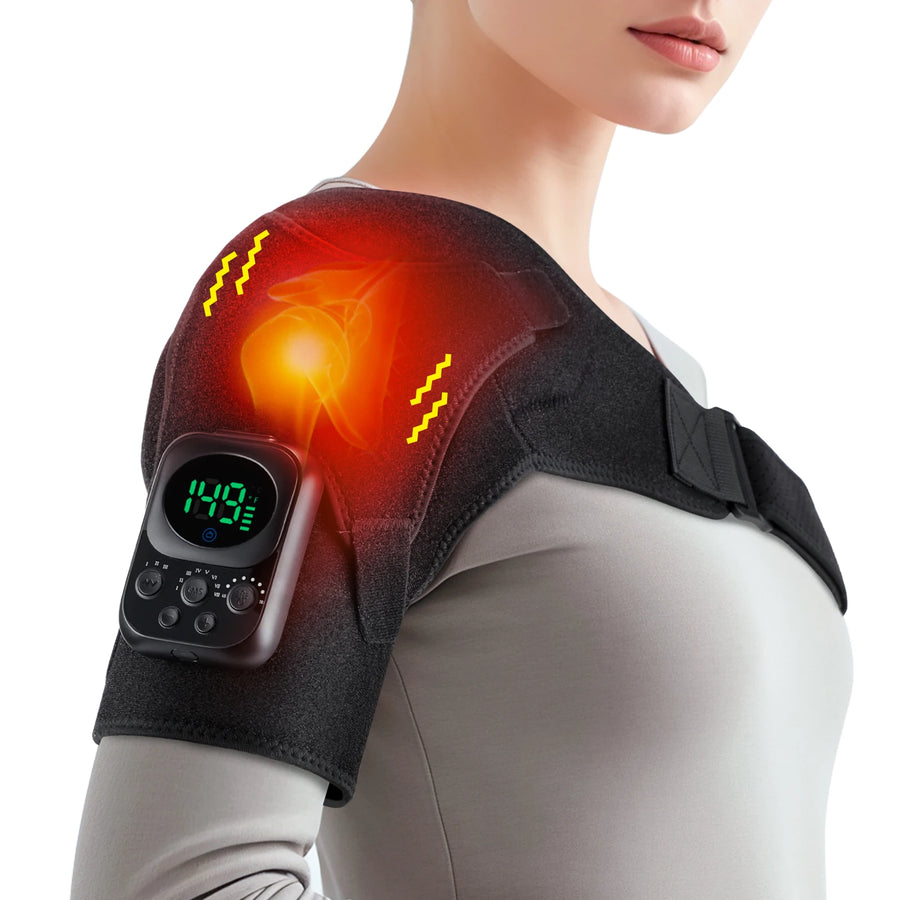 Heated Shoulder Massage Wrap