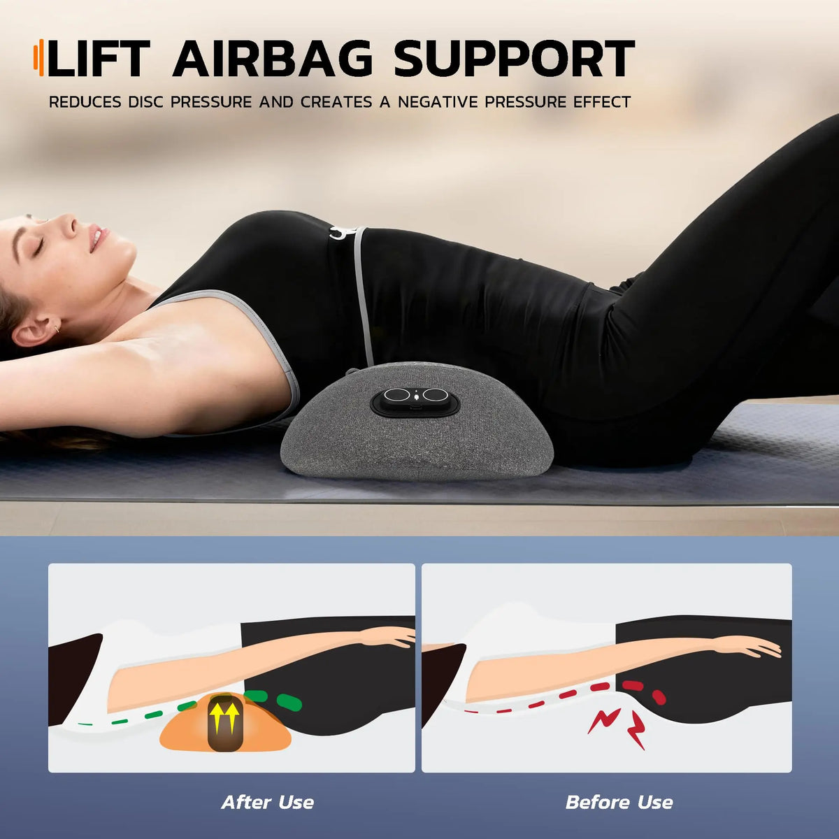 Lumbar Massage Pillow