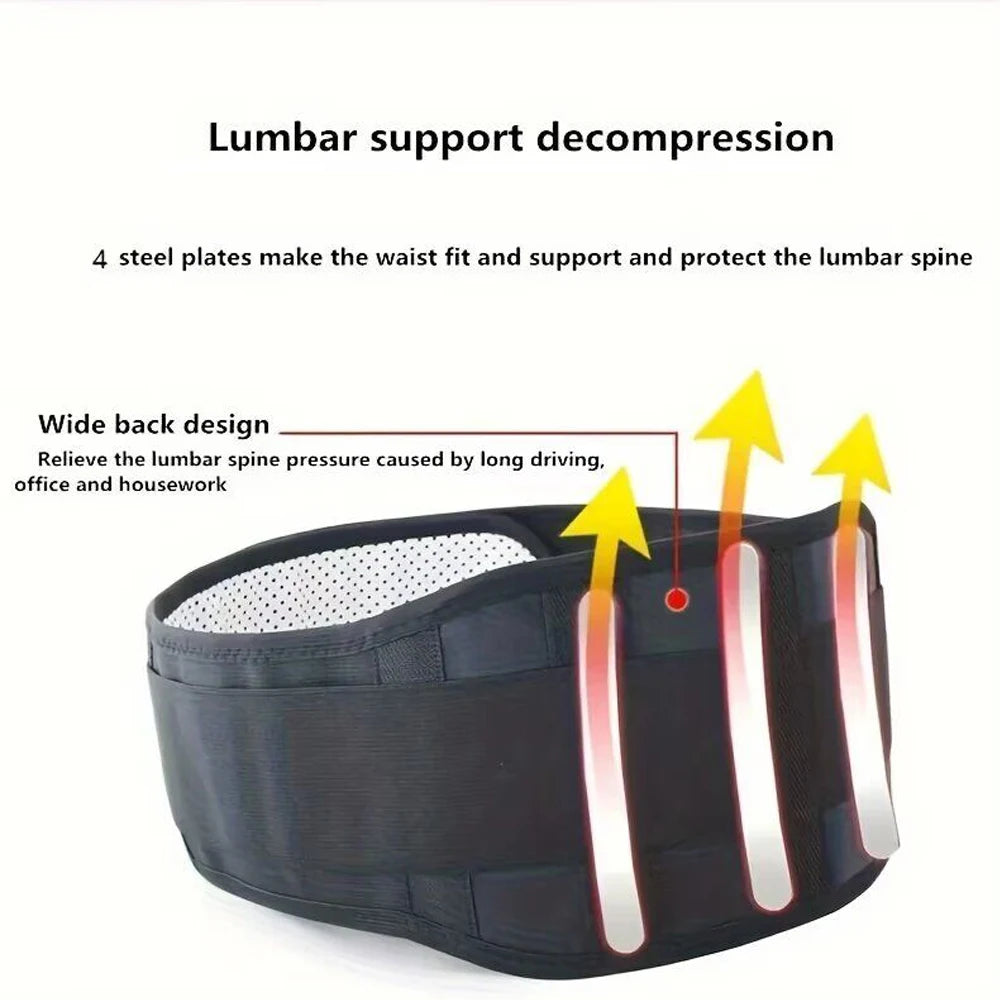 Adjustable Lumbar Support Belt