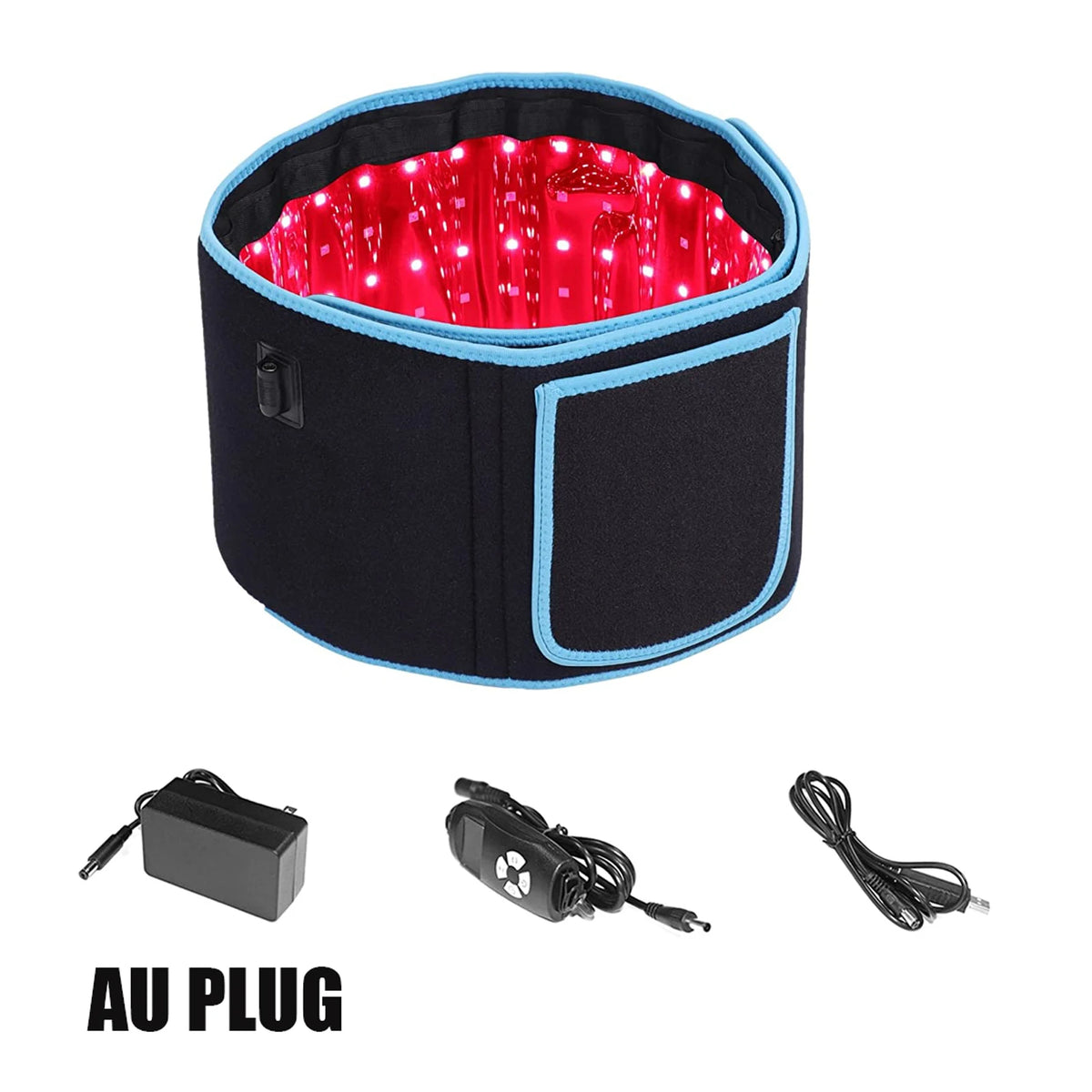 Ceinture de luminothérapie rouge à 120 LED