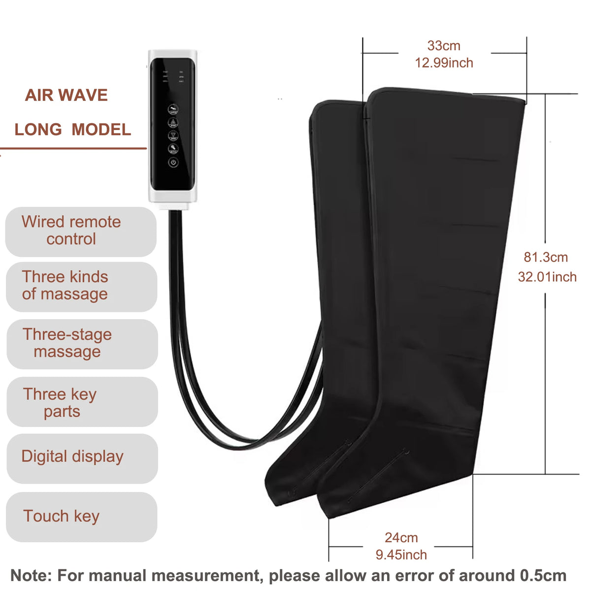 Bottes de compression pneumatique