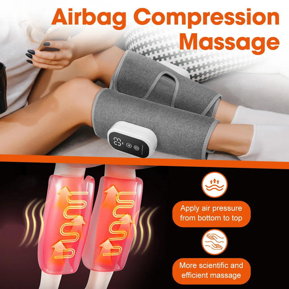 Cordless Air Compression Calf Wrap