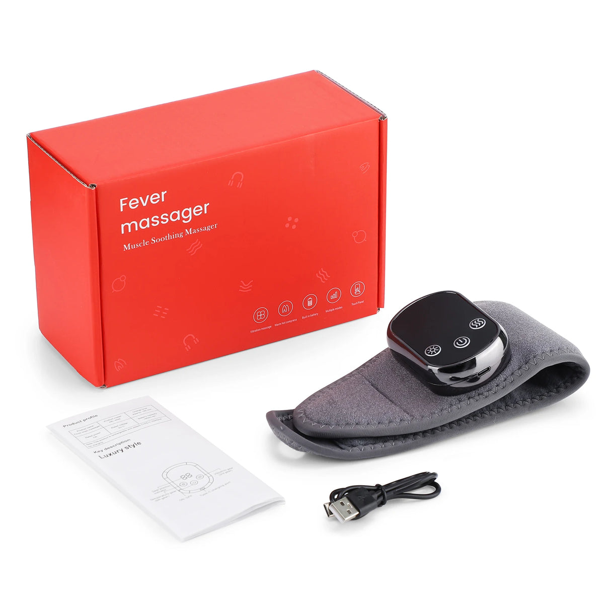 Heated Vibration Wrist Wrap