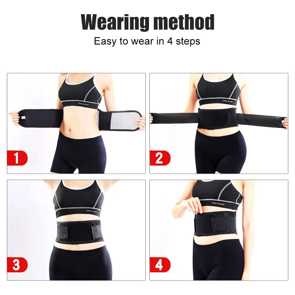 Adjustable Lumbar Support Belt