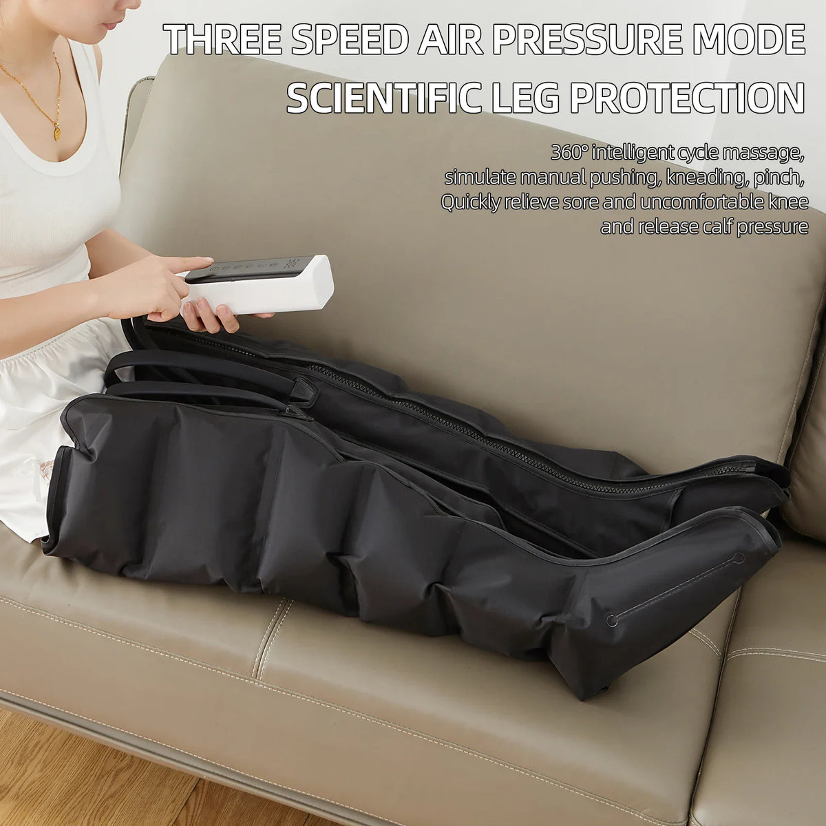 Bottes de compression pneumatique