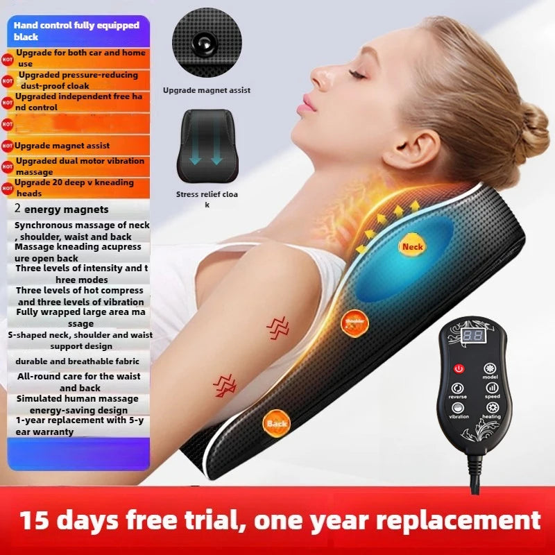 Shiatsu Neck Massage Pillow