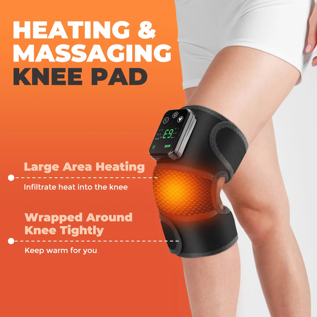 Heated Knee Massage Wrap