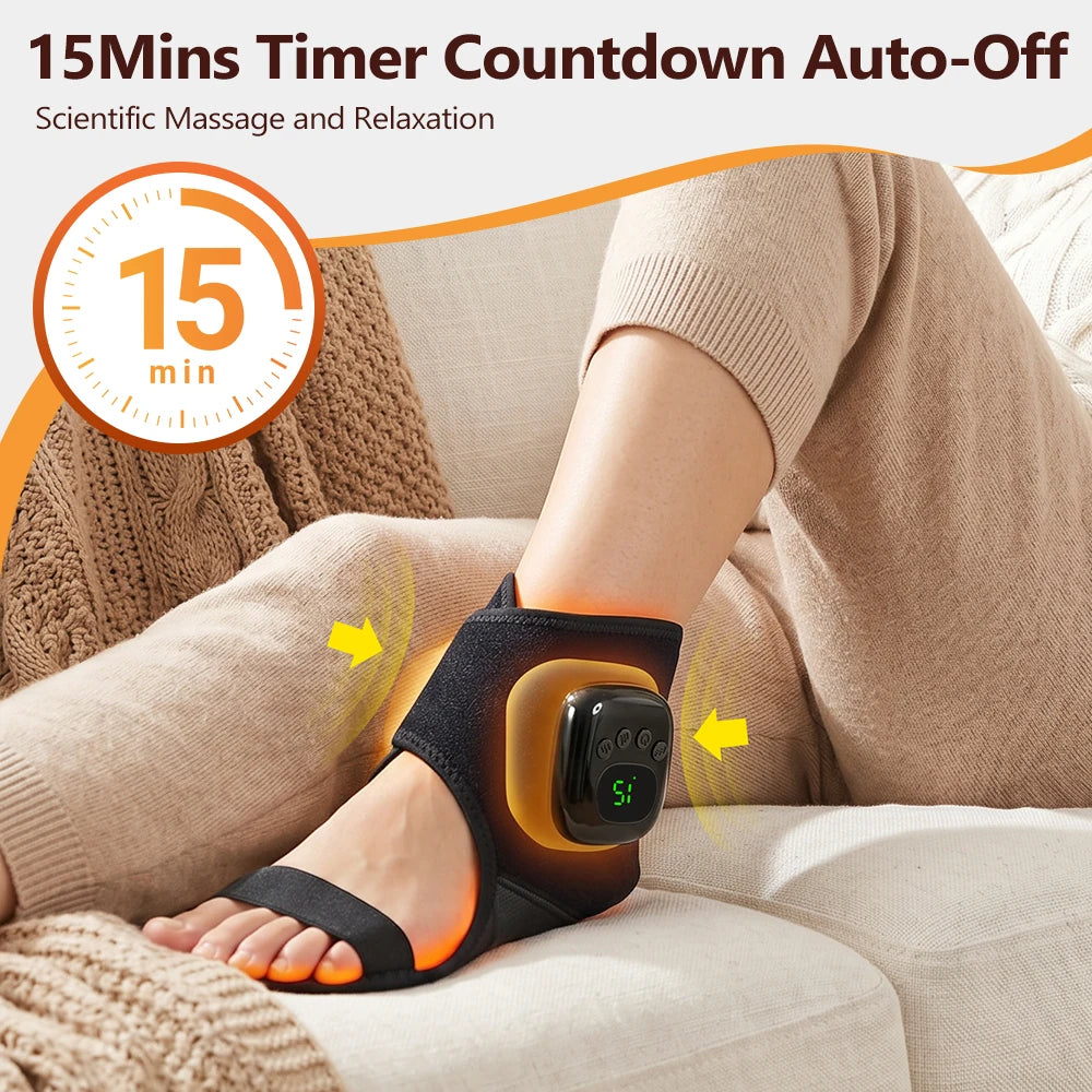 Heated Air Compression Ankle Wrap