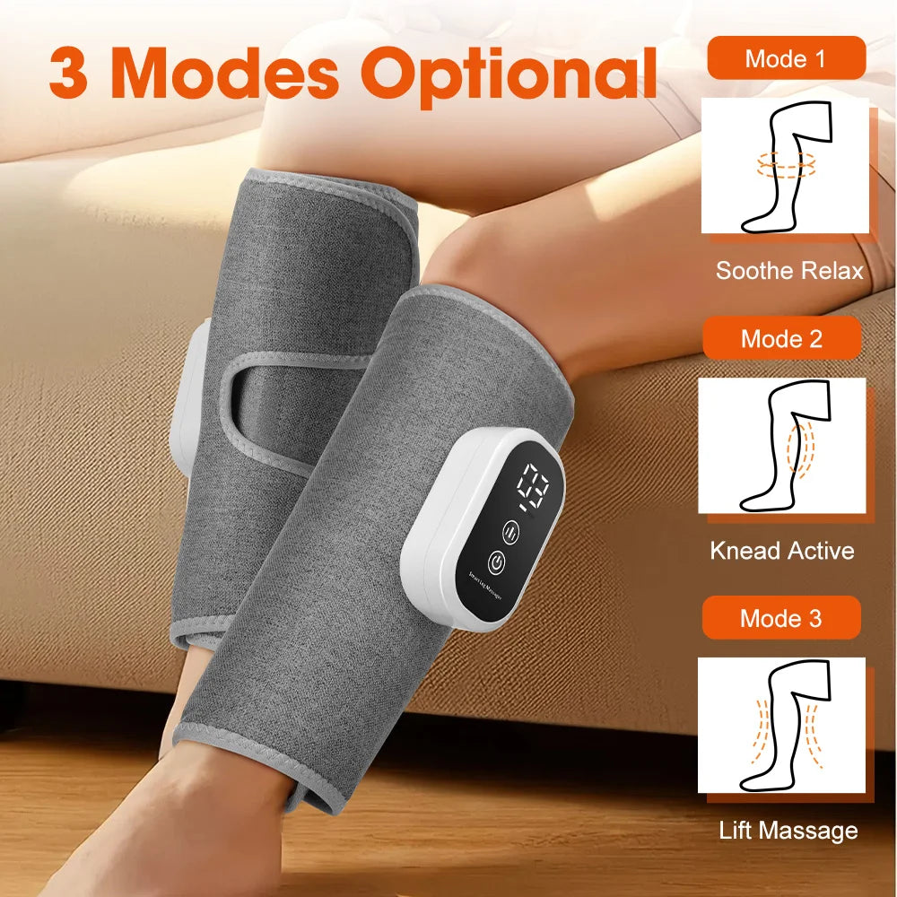 Cordless Air Compression Calf Wrap