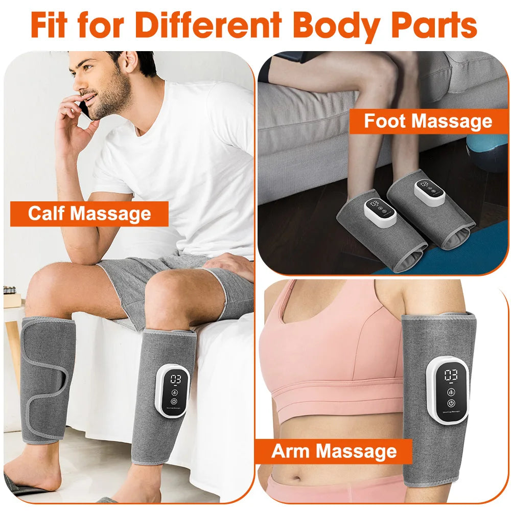 Cordless Air Compression Calf Wrap