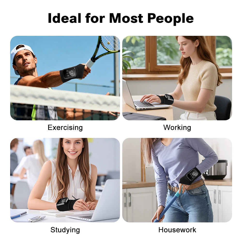 Heated Vibration Wrist Wrap