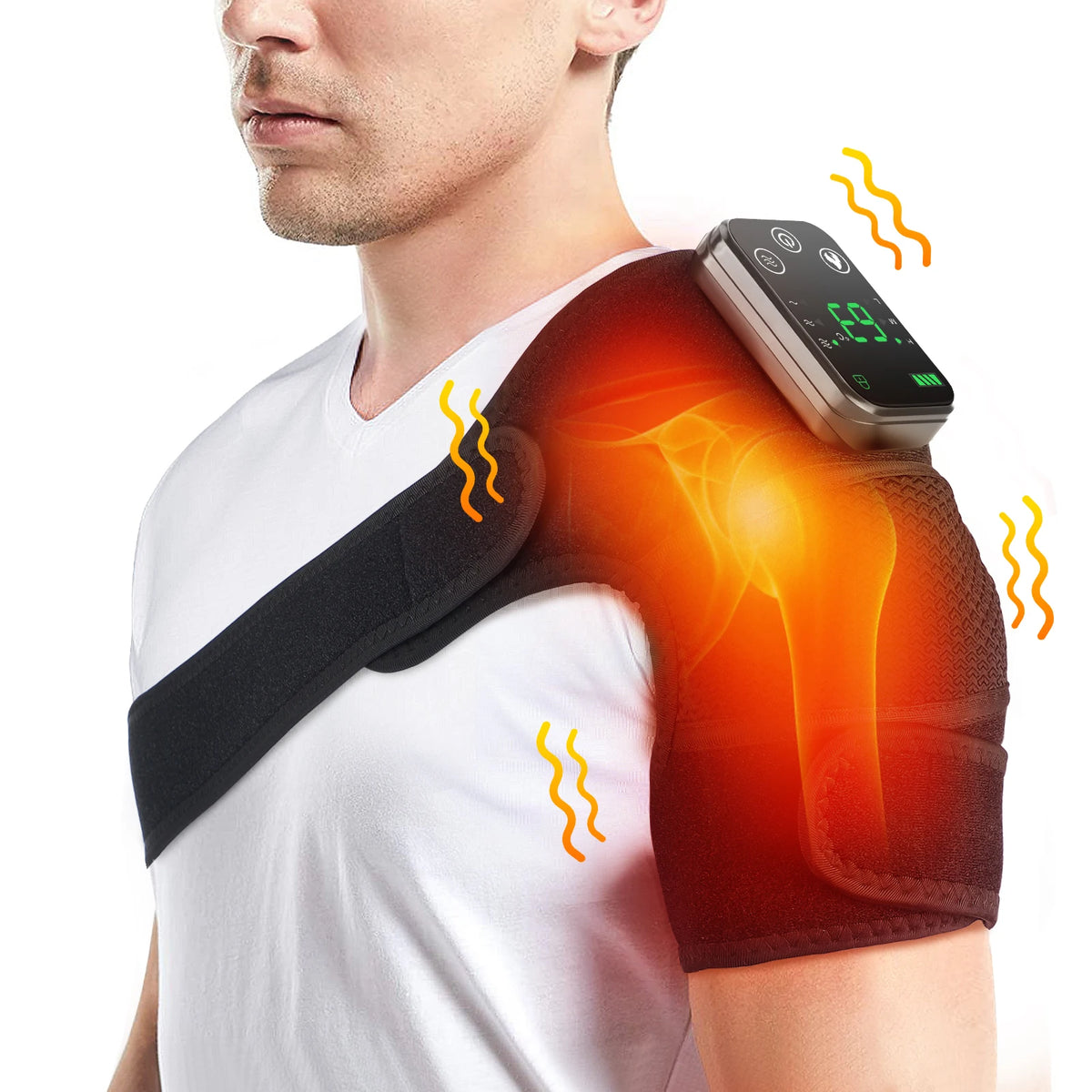 Heated Knee Massage Wrap