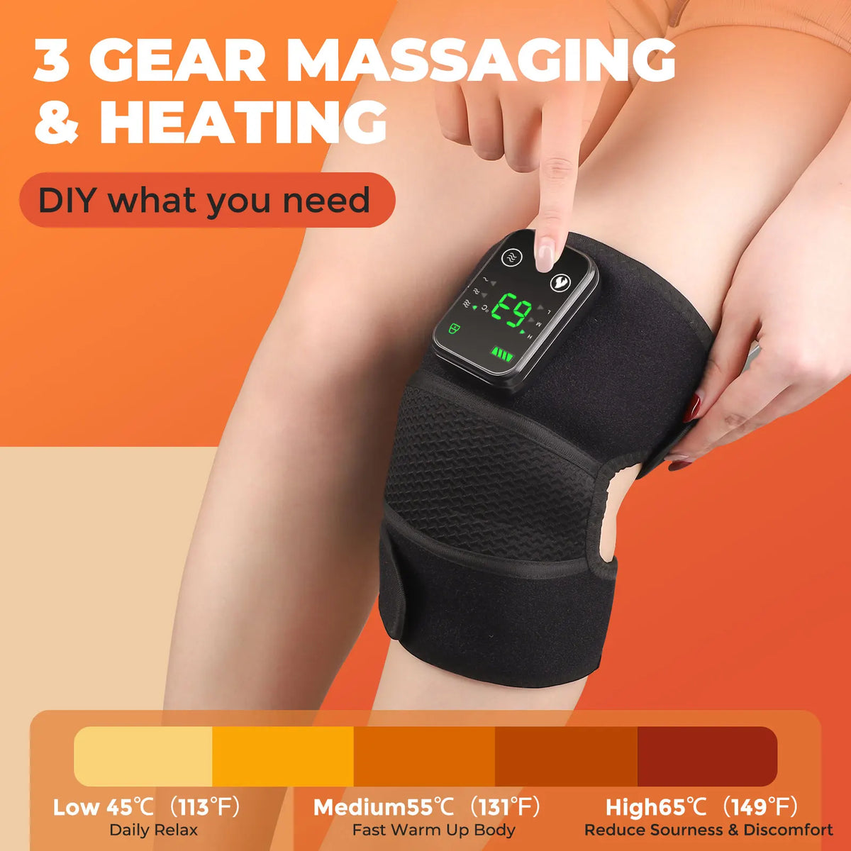 Heated Knee Massage Wrap