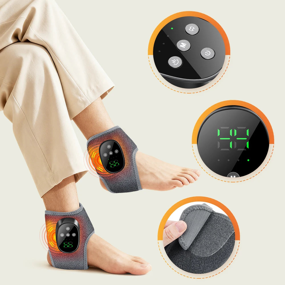 Heated Vibration Ankle Wrap