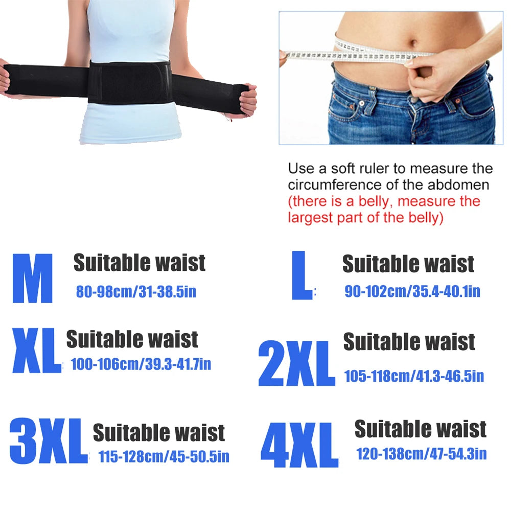 Adjustable Lumbar Support Belt