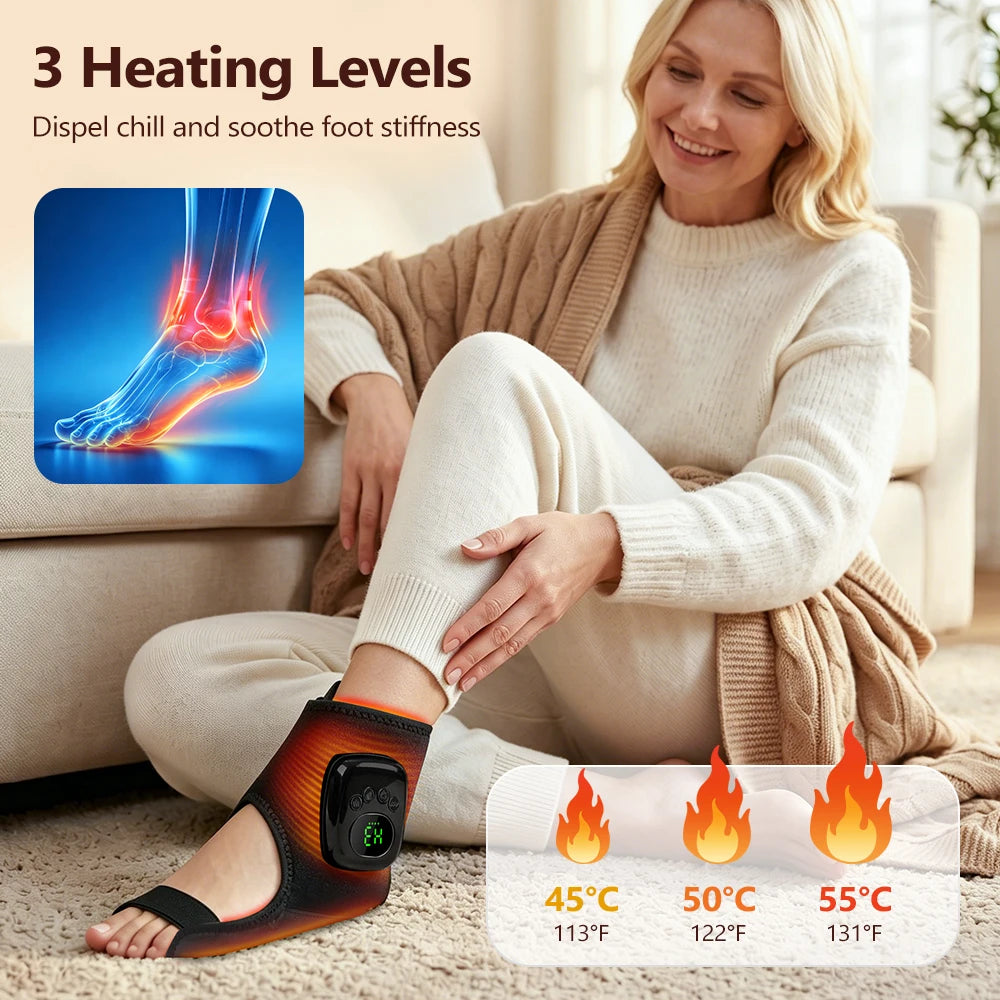 Heated Air Compression Ankle Wrap