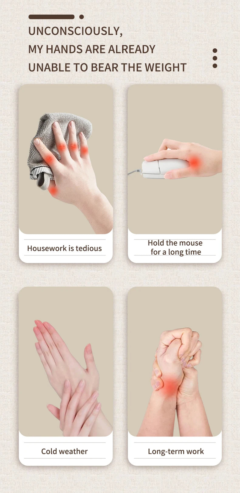 Air Compression Hand Massager
