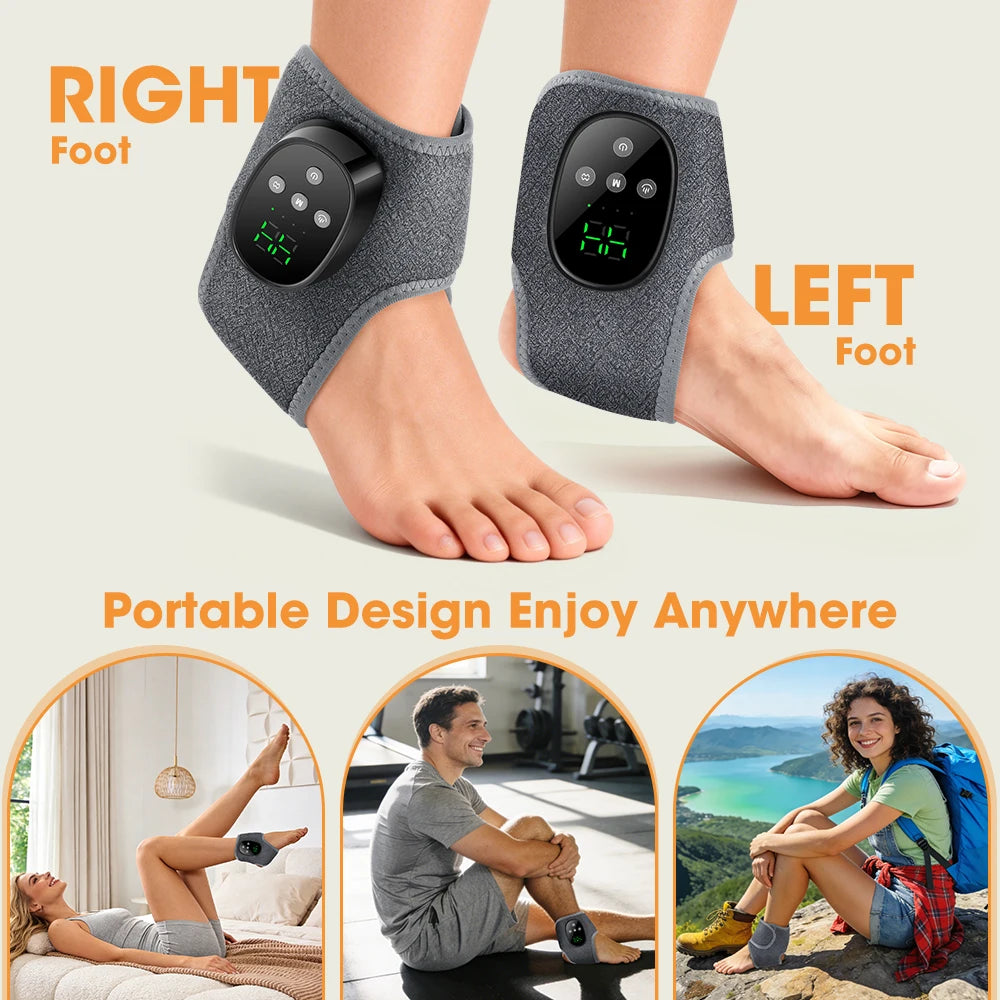 Heated Vibration Ankle Wrap
