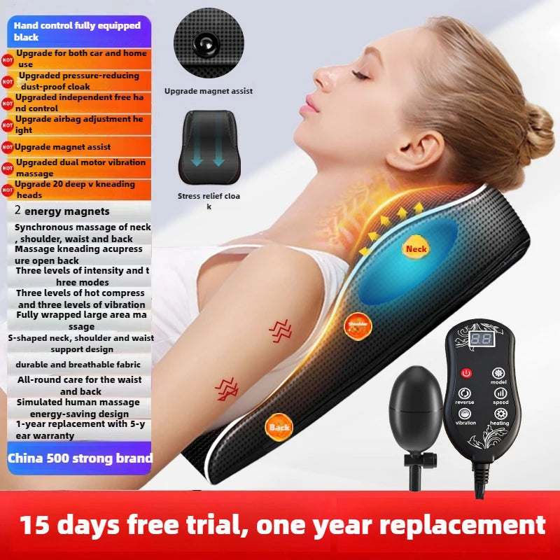 Shiatsu Neck Massage Pillow