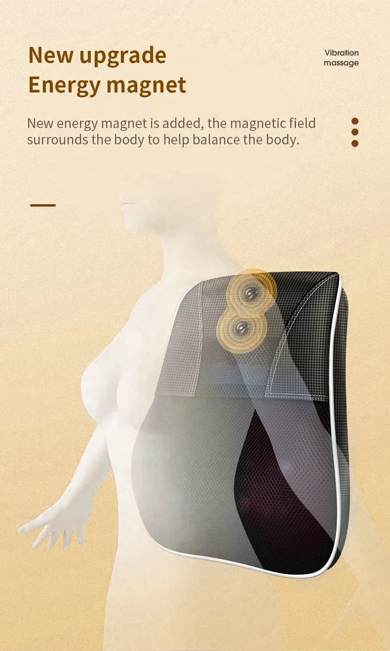 Shiatsu Neck Massage Pillow
