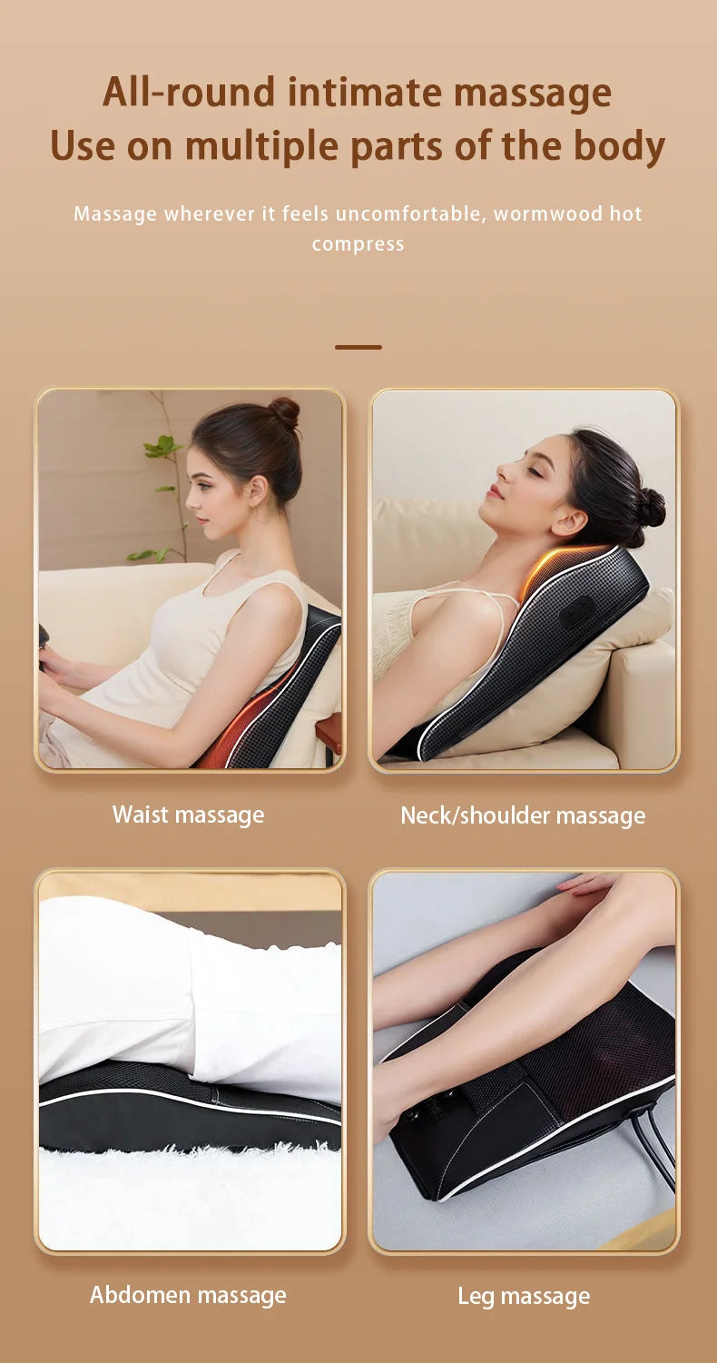 Shiatsu Neck Massage Pillow