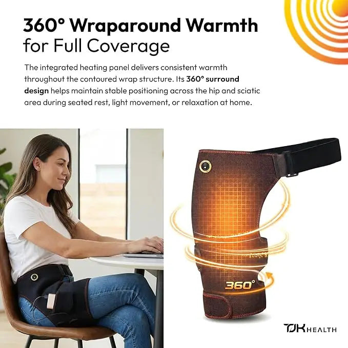 Ceinture chauffante pour la hanche