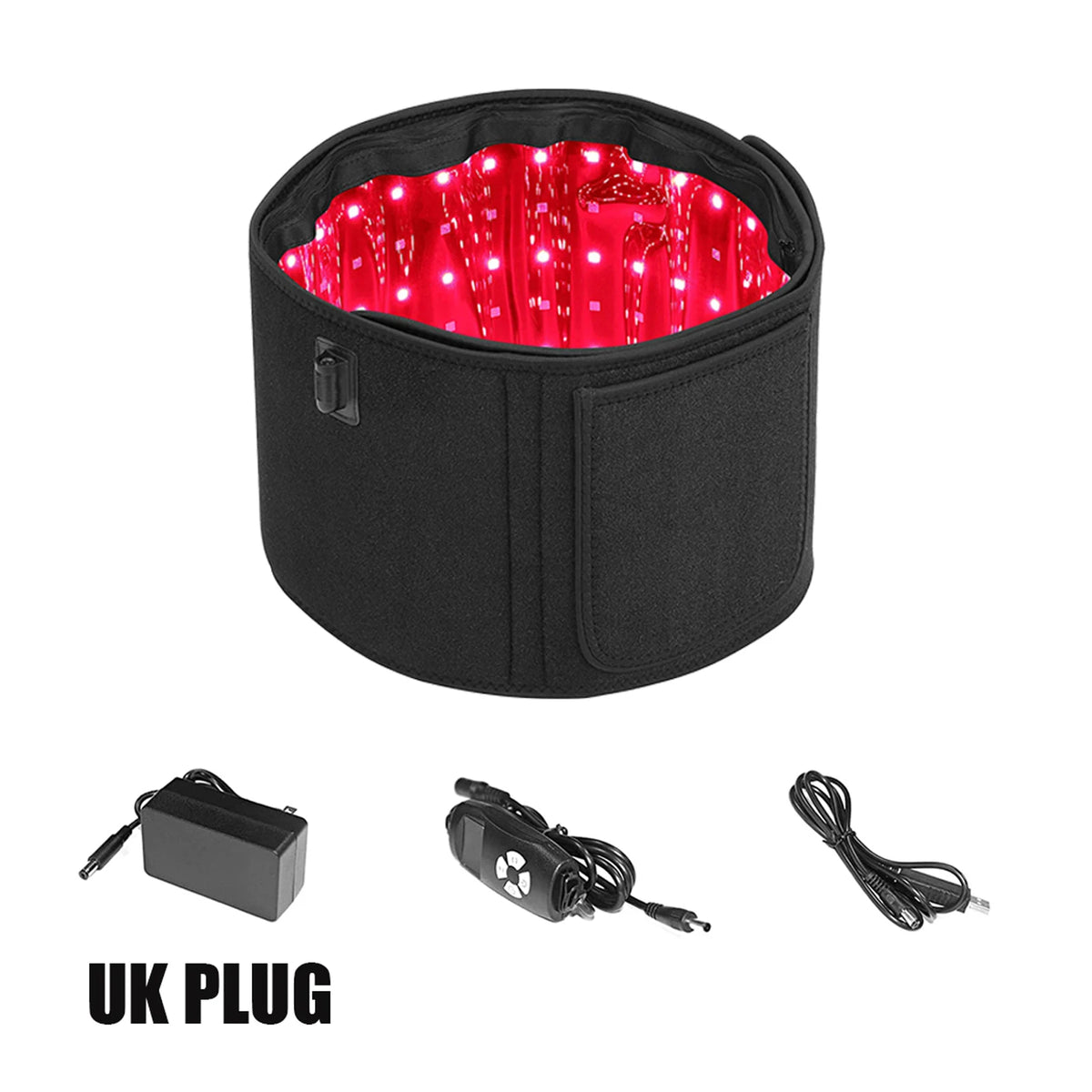 Ceinture de luminothérapie rouge à 120 LED